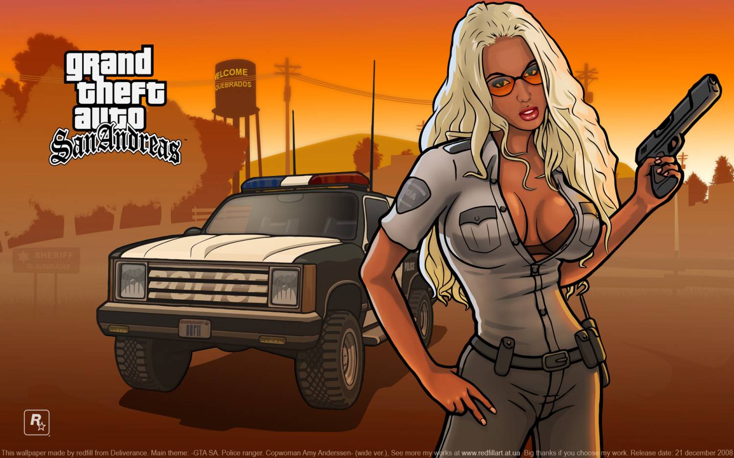 GTA San Andreas Радио+озвучка голосами из кино