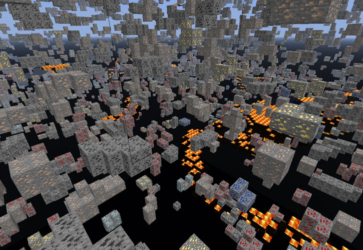 Xray Mod для Minecraft 1.2.5