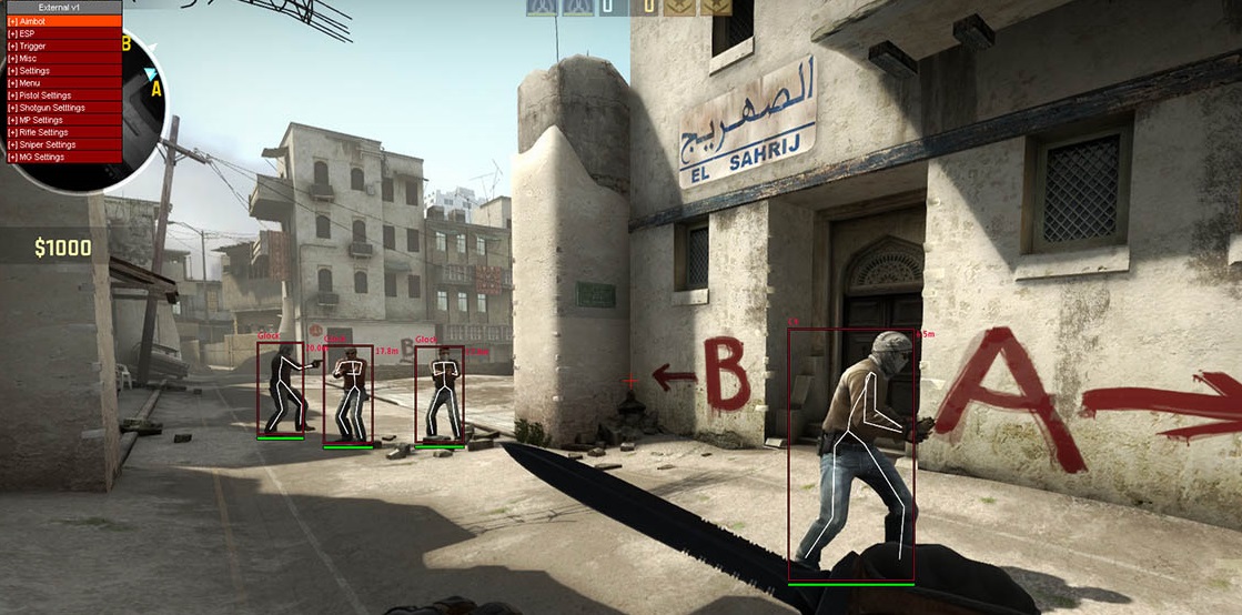 Чит для CS:GO External + Aimbot + Triggerbot + ESP