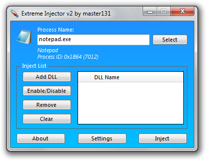 Инжектор [читов] Extreme Injector v2.1