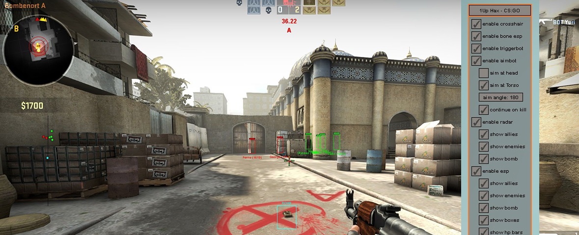 Мясной чит 1UP CS:GO v 2.5