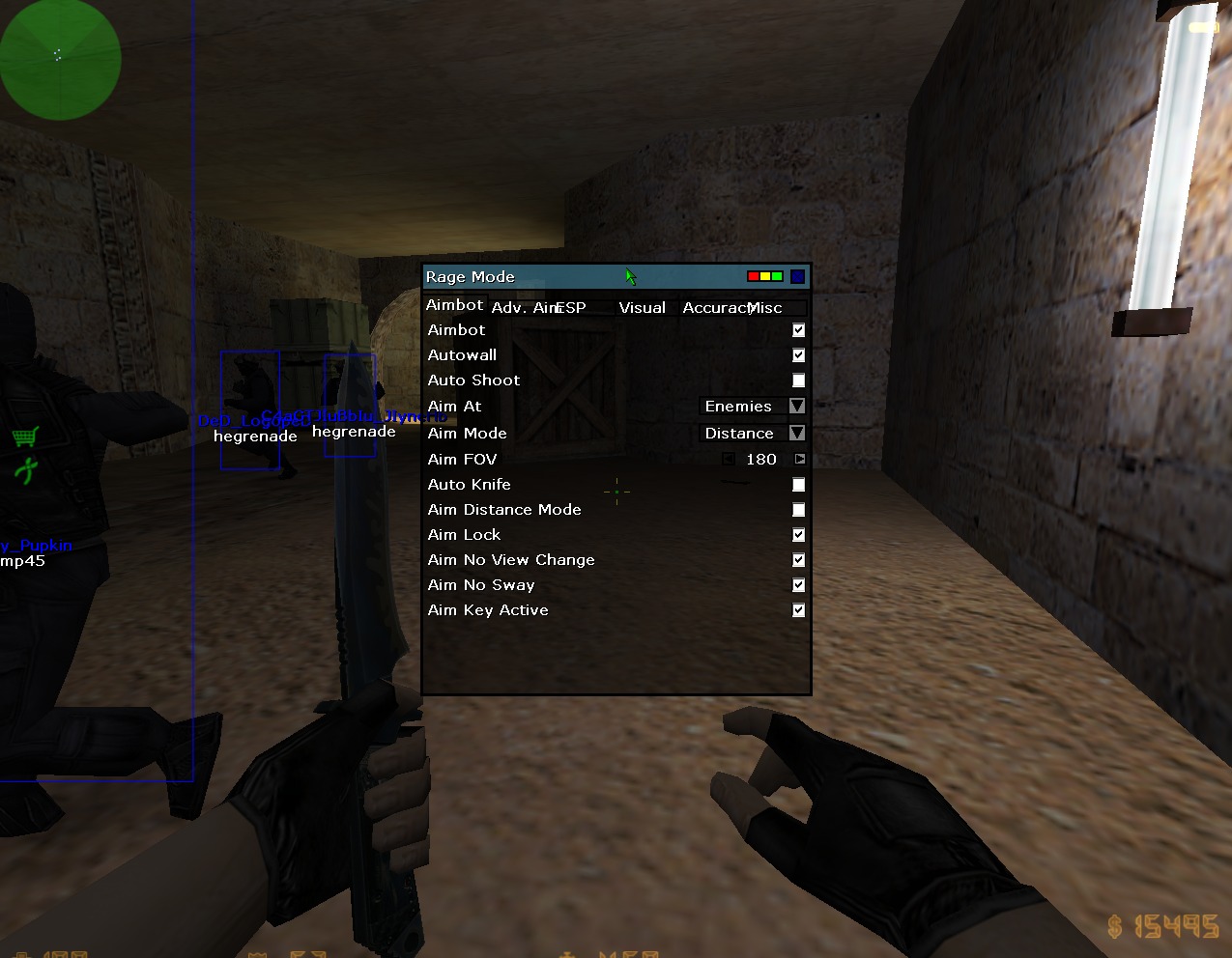 Скачать Aimbot [Private] для CS 1.6 v43 бесплатно